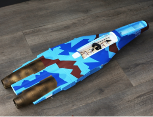 Flyfans SU-27 Twin 64mm EDF Jet Main Fuselade Part ( Without Cockpit & Battery Hatch )